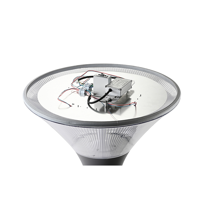 YMLED-6116 LED Top Post Fixture ریخته گری آلومینیومی بدنه منظره چراغ باغ LED