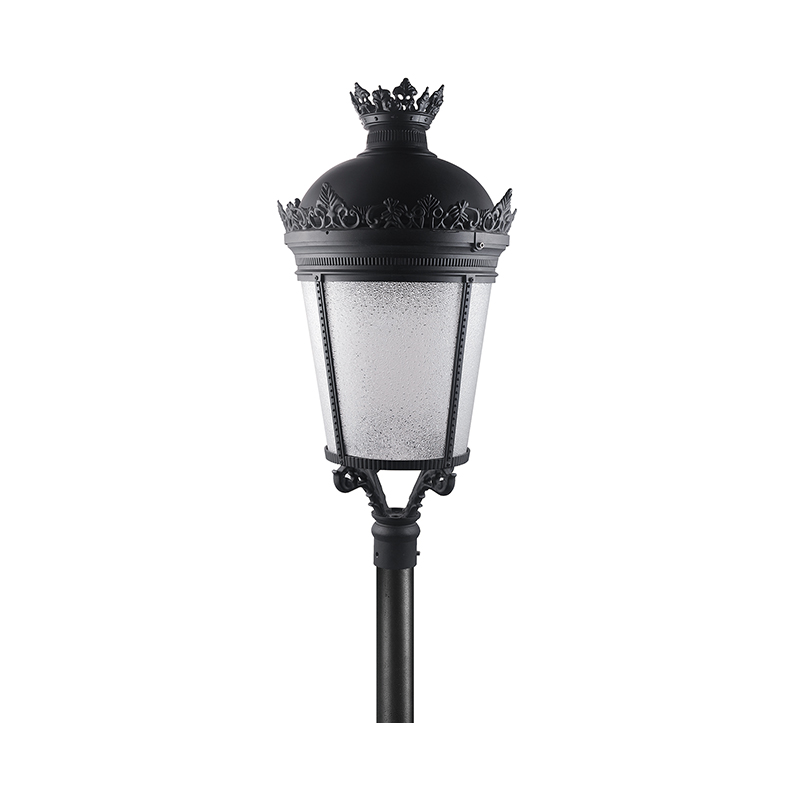 YMLED-6125 آلومینیوم کلاسیک اروپا چراغ پست بالا