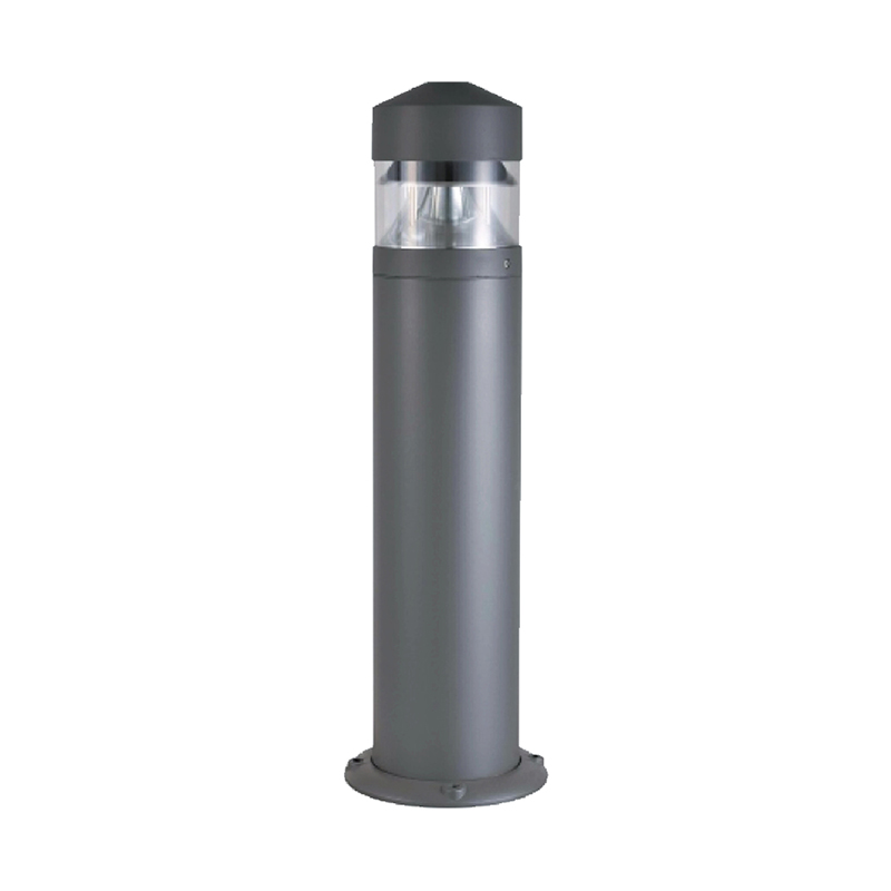 YMLED-6201A کلاسیک ال ای دی گاردن بولارد بدنه آلیاژ آلومینیومی دارای رتبه IP65 با نگهدارنده چراغ E27