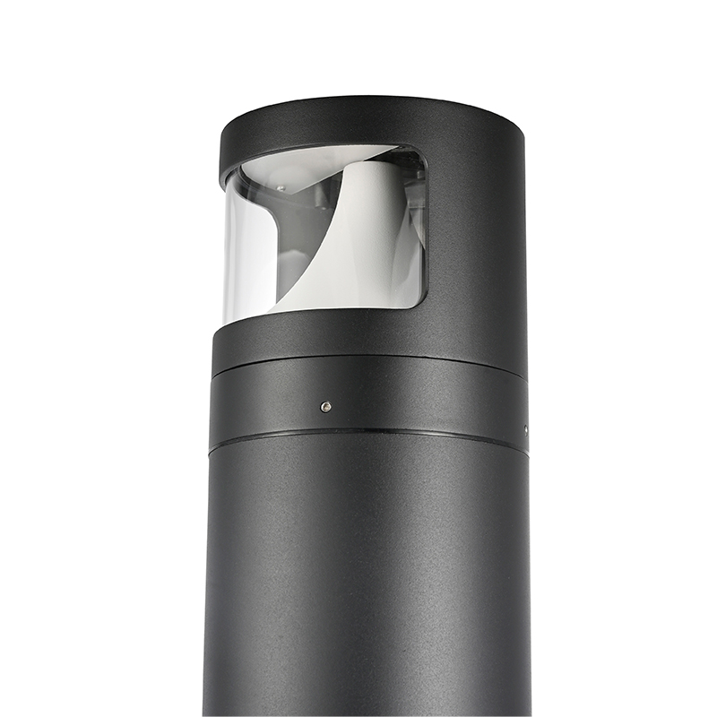 YMLED-6240 نورپردازی 180 درجه LED باغ بولارد چراغ طراحی جدید آلومینیوم IP65